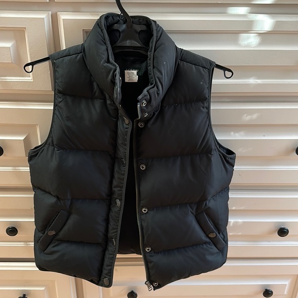 J Crew black vest